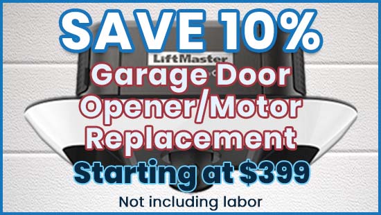 Noah's Garage Doors - Garage Opener Replacement Promotion 3